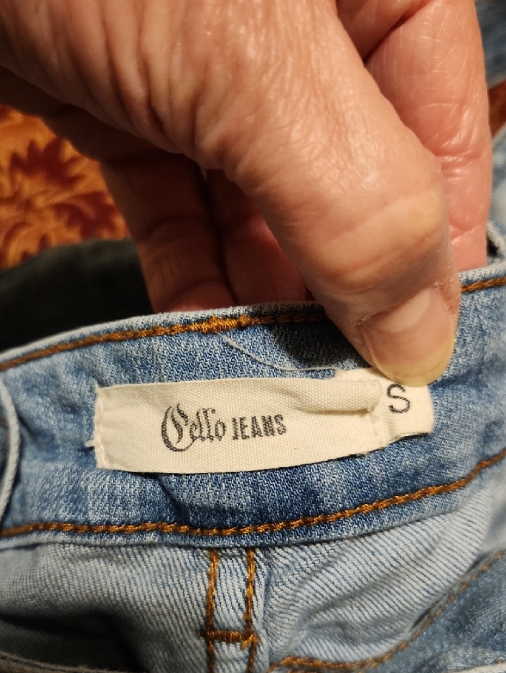Cello Light Blue Distressed Skinny Denim Overalls, Small - Picture 2 of 14
